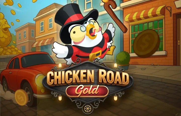 Chicken Road Gold slot icon by InOut, available at Spinmacho Casino