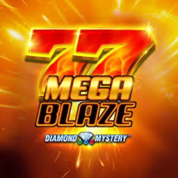 Diamond Mystery Mega Blaze logo by Greentube at Spinmacho Casino