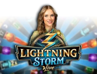 Lightning Storm slot visual from Evolution available on spinmachoo.com
