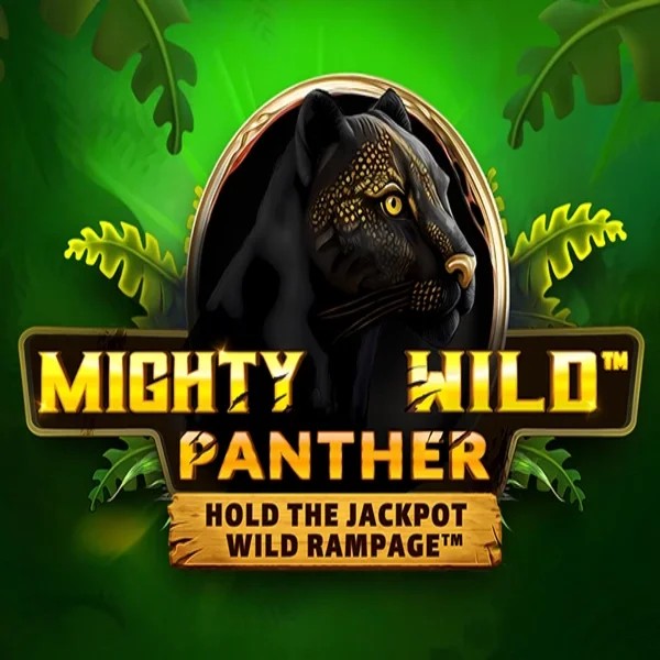 Mighty Wild Panther online game logo by Wazdan on spinmachoo.com