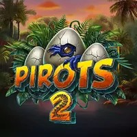Pirots 2 game by ELK Studios – logo hosted on Spinmacho Casino