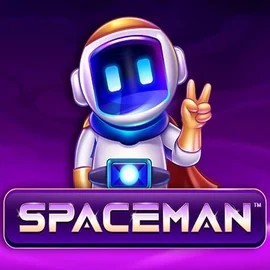 Spaceman logo by Pragmatic Play at Spinmacho Casino